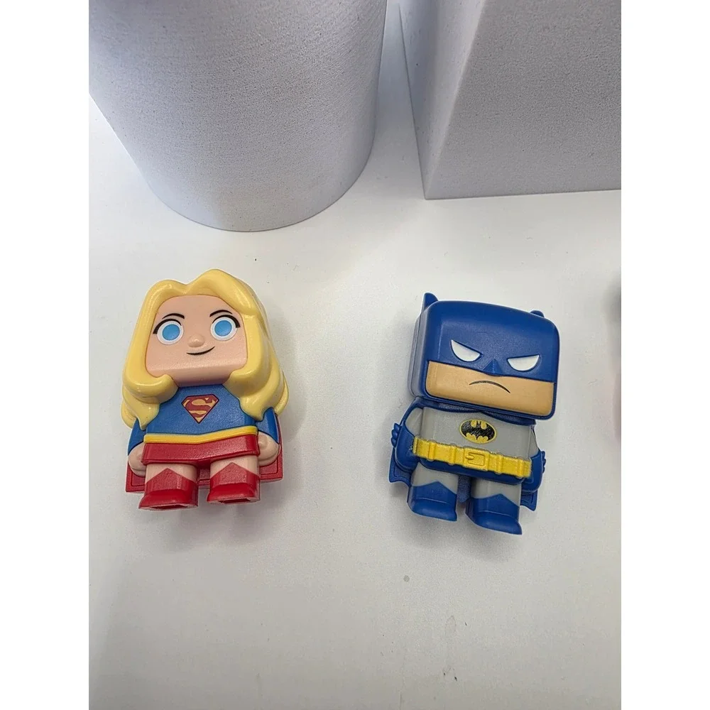 Wendy's DC Rides Kids Meal Limited-Edition Toys Lot Batman Superman Supergirl